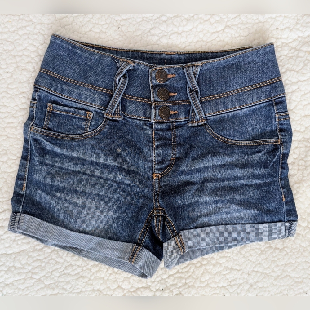 SO Denim Blue Kids Shorts